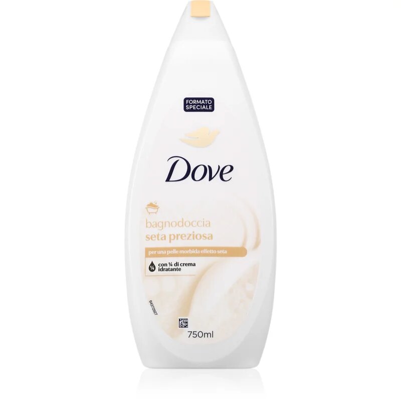 Dove Precious Silk Shower Gel душ гел за мека и гладка кожа 750 мл.