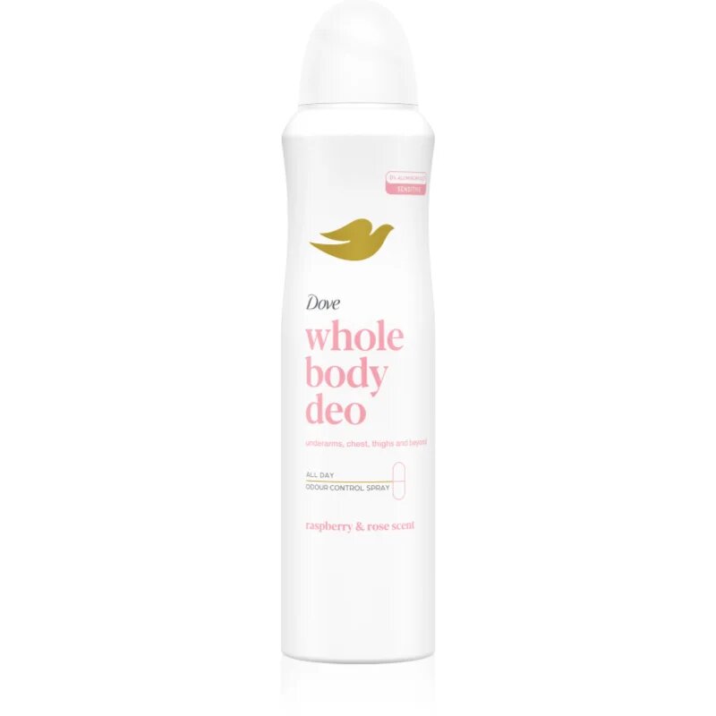 Dove Raspberry & Rose дезодорант в спрей за тяло 150 мл.