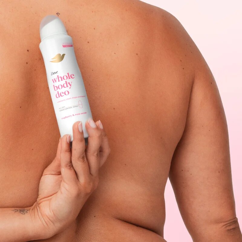 Dove Raspberry & Rose дезодорант в спрей за тяло 150 мл.