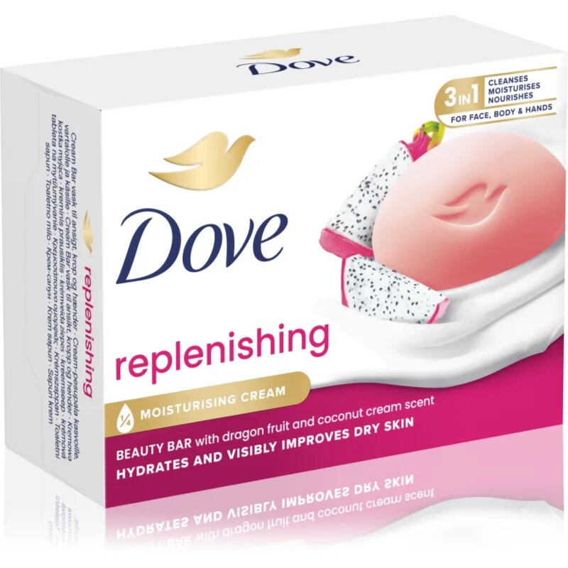 Dove Replenishing твърд сапун 90 гр.