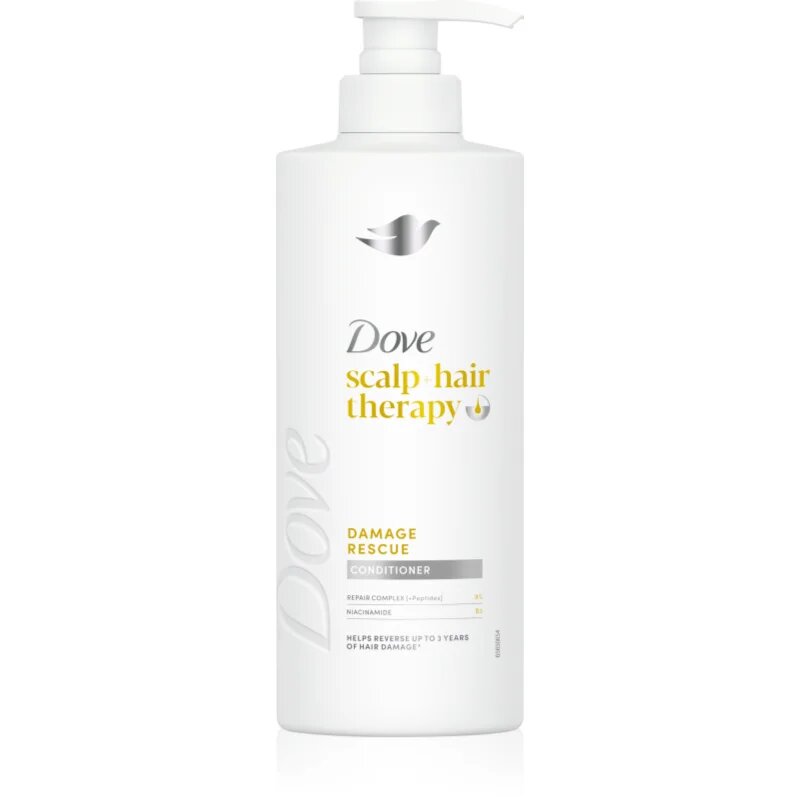 Dove Scalp + Hair Therapy Damage Rescue балсам за увредена коса 400 мл.