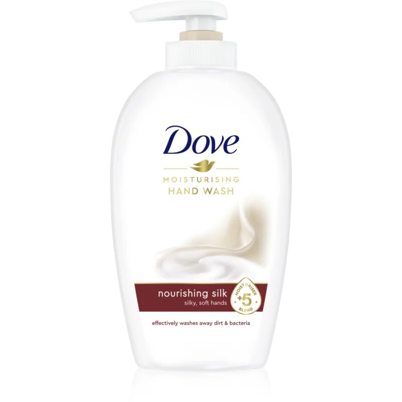 Dove Silk течен сапун с дозатор 250 мл.
