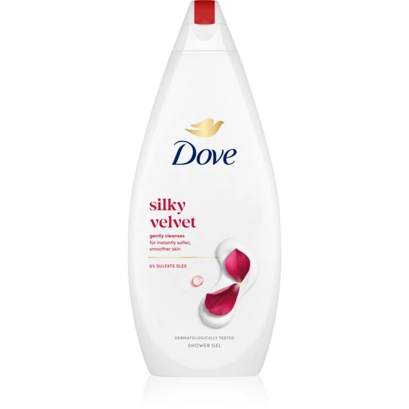 Dove Silky Velvet овлажняващ душ гел 720 мл.