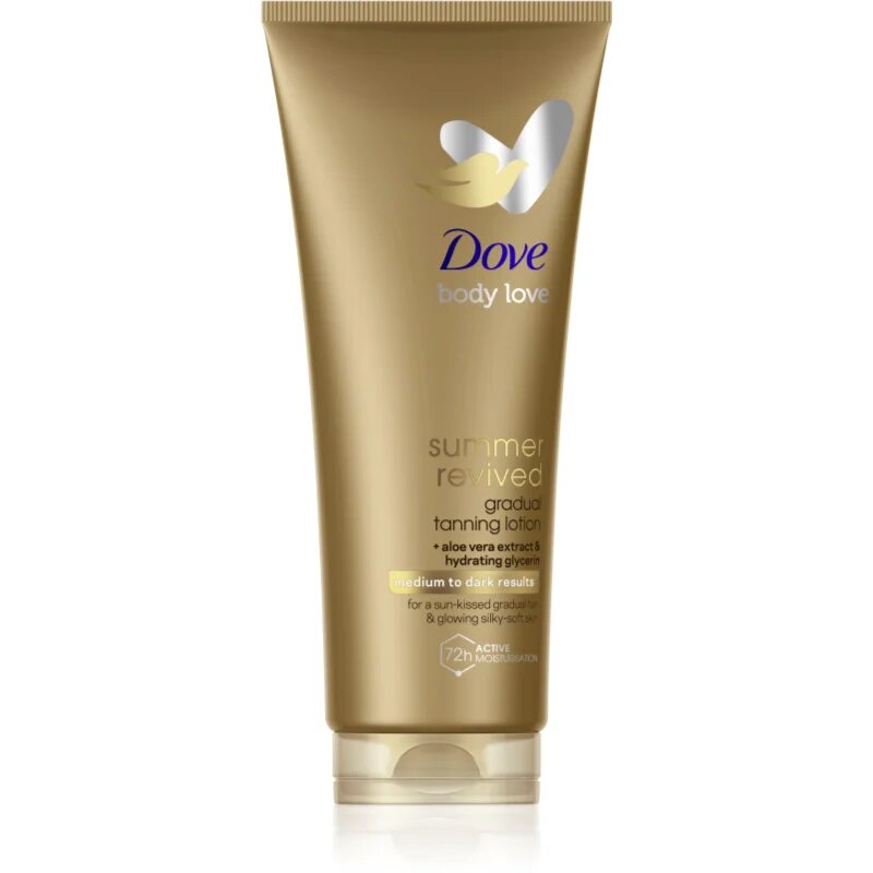 Dove Summer Revived автобронзант мляко за тяло цвят Medium to Dark 200 мл.