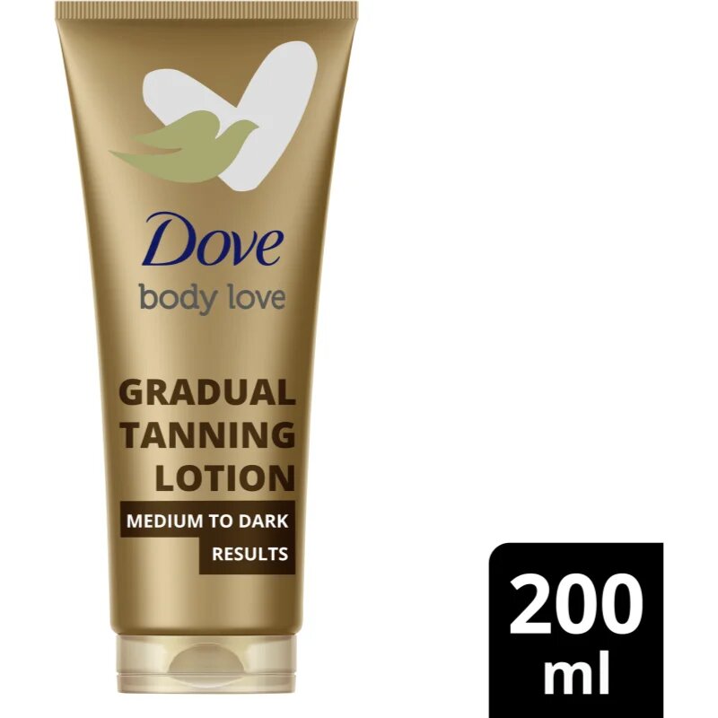 Dove Summer Revived автобронзант мляко за тяло цвят Medium to Dark 200 мл.
