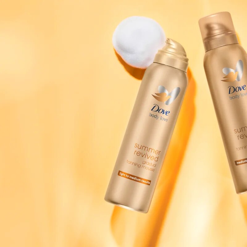 Dove Summer Revived автобронзант-мус цвят Light to Medium 150 мл.