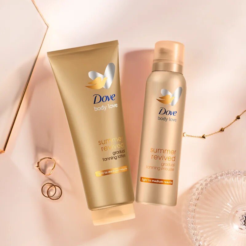 Dove Summer Revived автобронзант-мус цвят Light to Medium 150 мл.