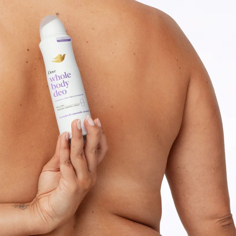 Dove Whole Body Deo Lavender & Chamomile дезодорант в спрей за тяло 150 мл.