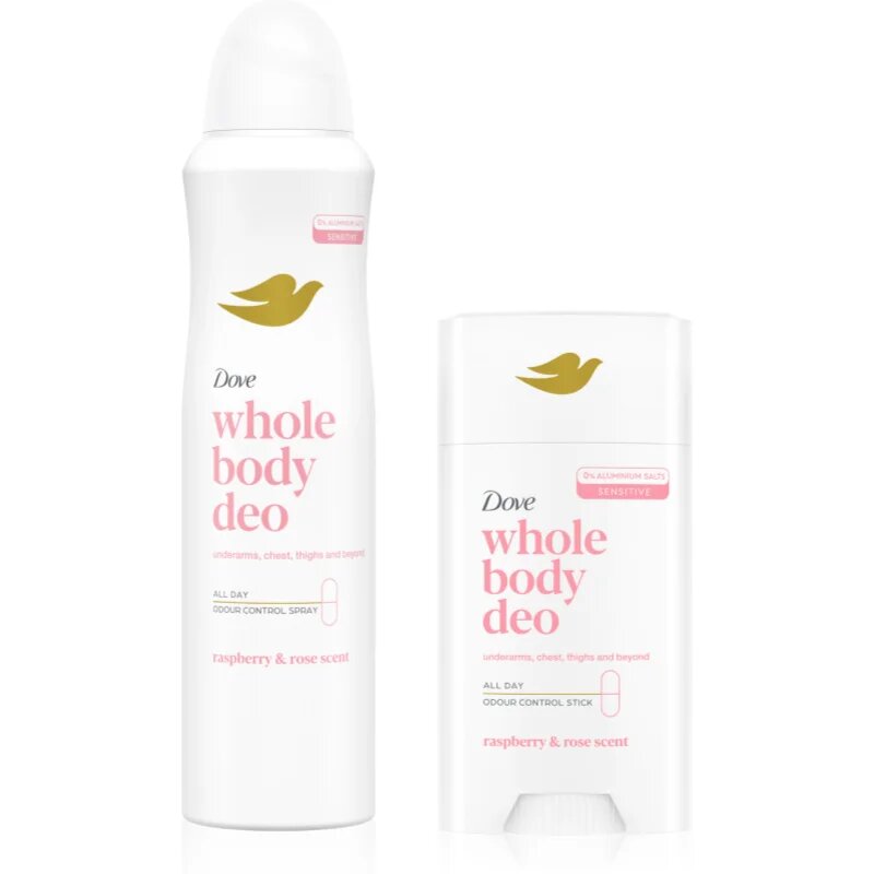 Dove Whole Body Deo Raspberry & Rose комплект за тяло