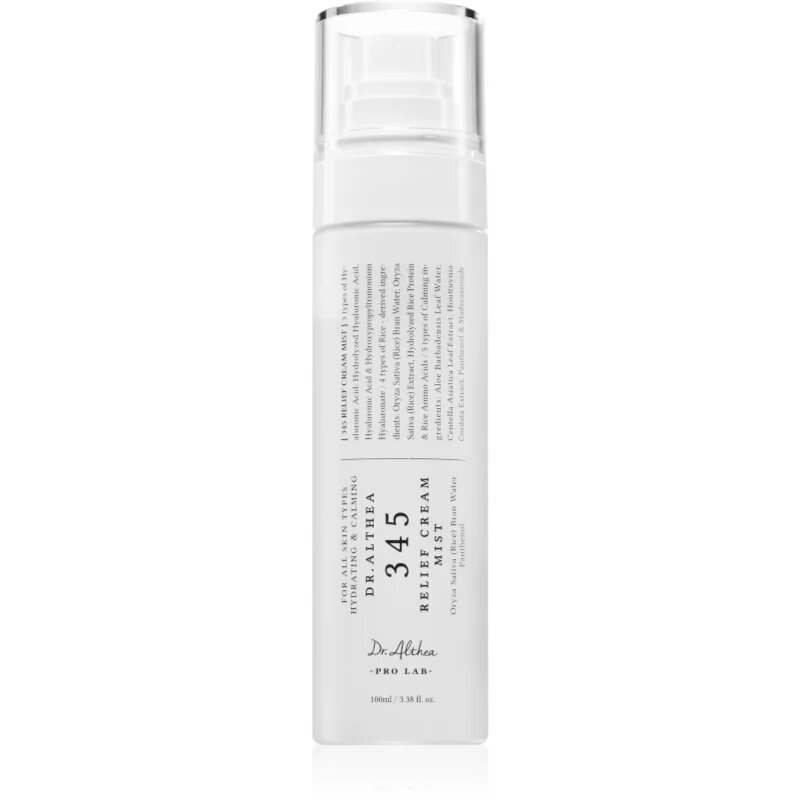 Dr. Althea 345 Relief Cream Mist хидратиращ и подхранващ тоник с успокояващ ефект 100 мл.
