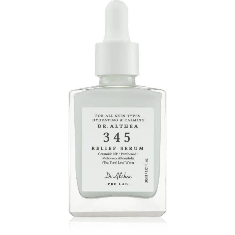 Dr. Althea 345 Relief Serum хидратиращ серум за лице за укрепване на кожната бариера 30 мл.