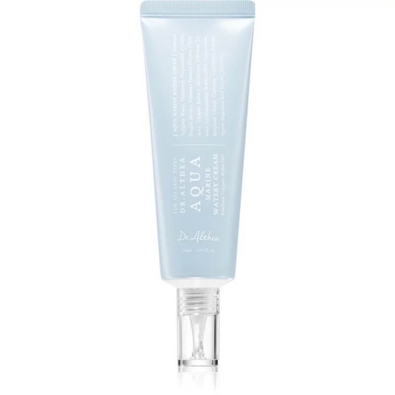 Dr. Althea Aqua Marine Watery Cream дълбоко хидратиращ крем в дълбочина за укрепване на кожната бариера 50 мл.