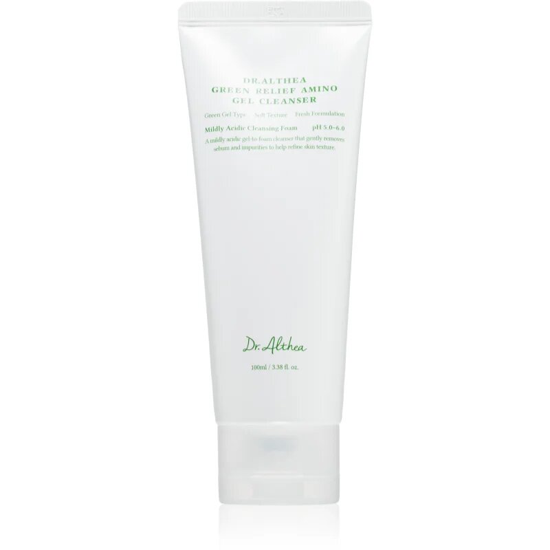 Dr. Althea Green Relief Amino Gel Cleanser дълбоко почистващ гел с хидратиращ ефект 100 мл.