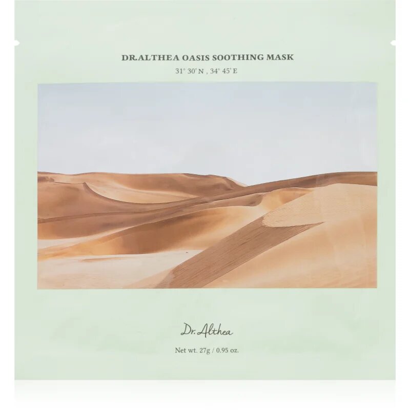 Dr. Althea Oasis Soothing Mask успокояваща платнена маска 1 бр.