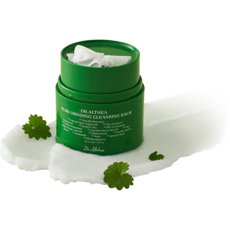 Dr. Althea Pure Grinding Cleansing Balm балсам за почистване и премахване на грим с успокояващ ефект 50 мл.