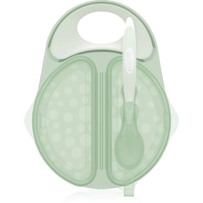 Dr. Brown's Travel bowl with spoon купичка пътническа 4 m+ 1 бр.