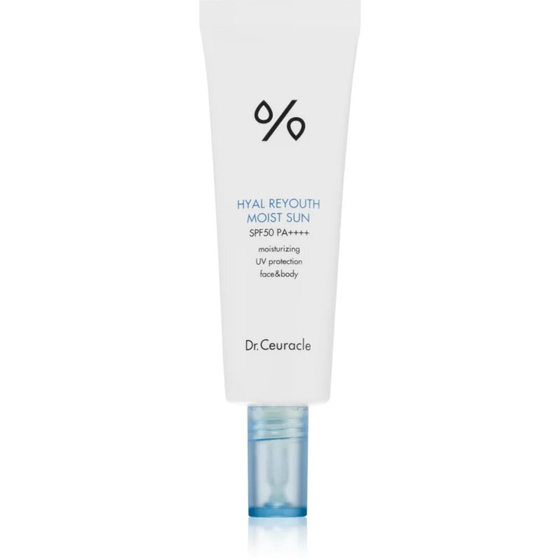 Dr.Ceuracle Hyal Reyouth Moist Sun хидратиращ и защитен крем SPF 50 50 мл.