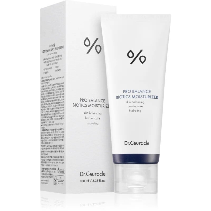 Dr.Ceuracle Pro Balance Biotics Moisturizer Хидратиращ и подхранващ крем за укрепване на кожната бариера 100 мл.