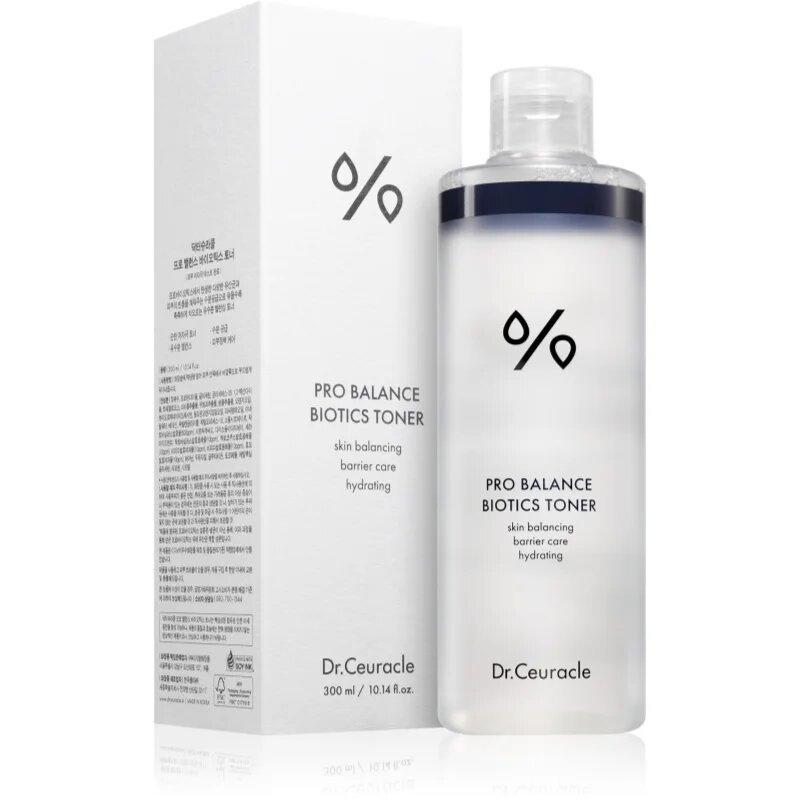 Dr.Ceuracle Pro Balance Biotics Toner хидратиращ тоник за укрепване на кожната бариера 300 мл.