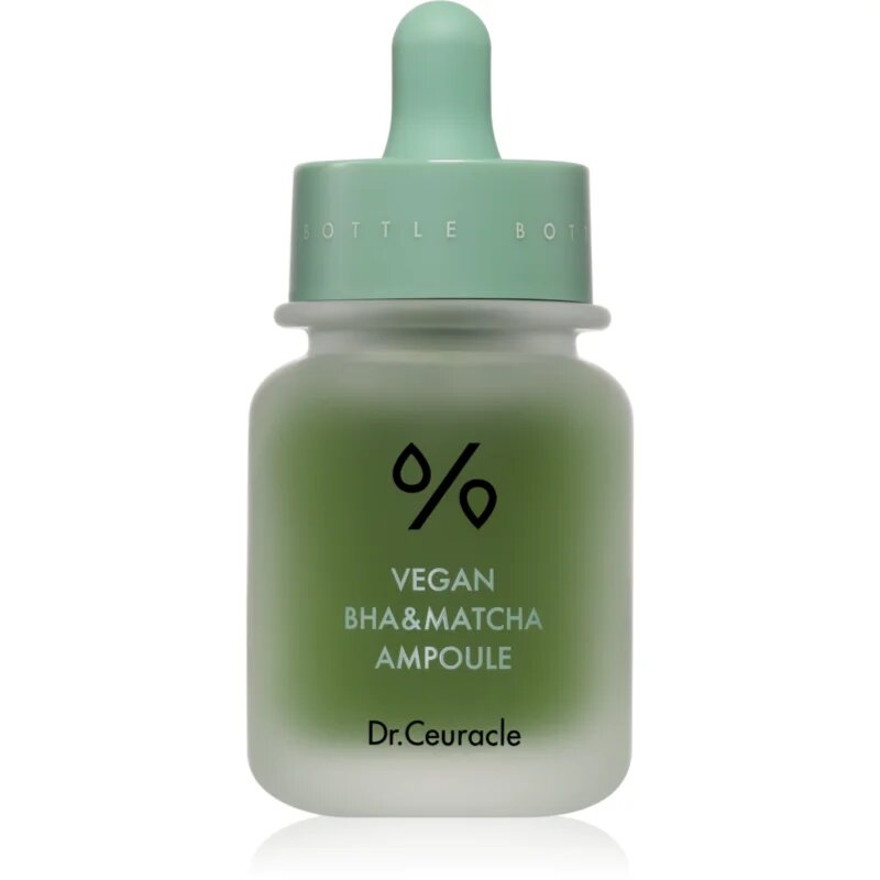 Dr.Ceuracle Vegan BHA & Matcha Ampoule обновяващ серум за мазна и проблемна кожа 30 мл.