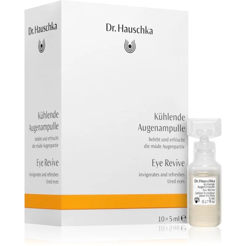 Dr. Hauschka Eye And Lip Care освежаващи компреси за уморени очи 10x5 мл.