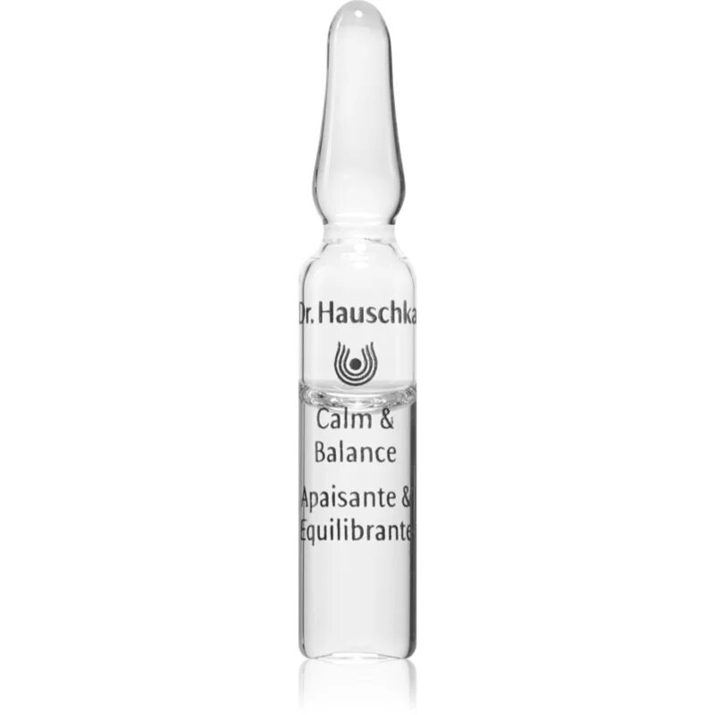 Dr. Hauschka Facial Care Calm & Balance интензивна изглаждаща грижа за чувствителна кожа на лицето 7x2 мл.