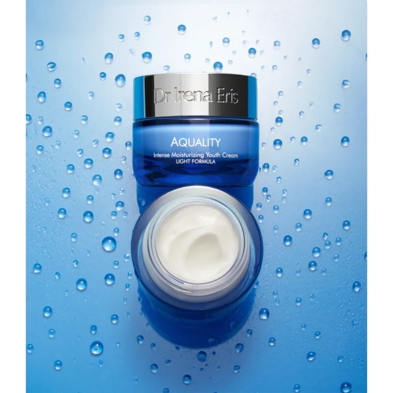 Dr Irena Eris Aquality Intense Moisturizing Youth Cream Light Formula интензивен хидратиращ крем с подмладяващ ефект 50 мл.