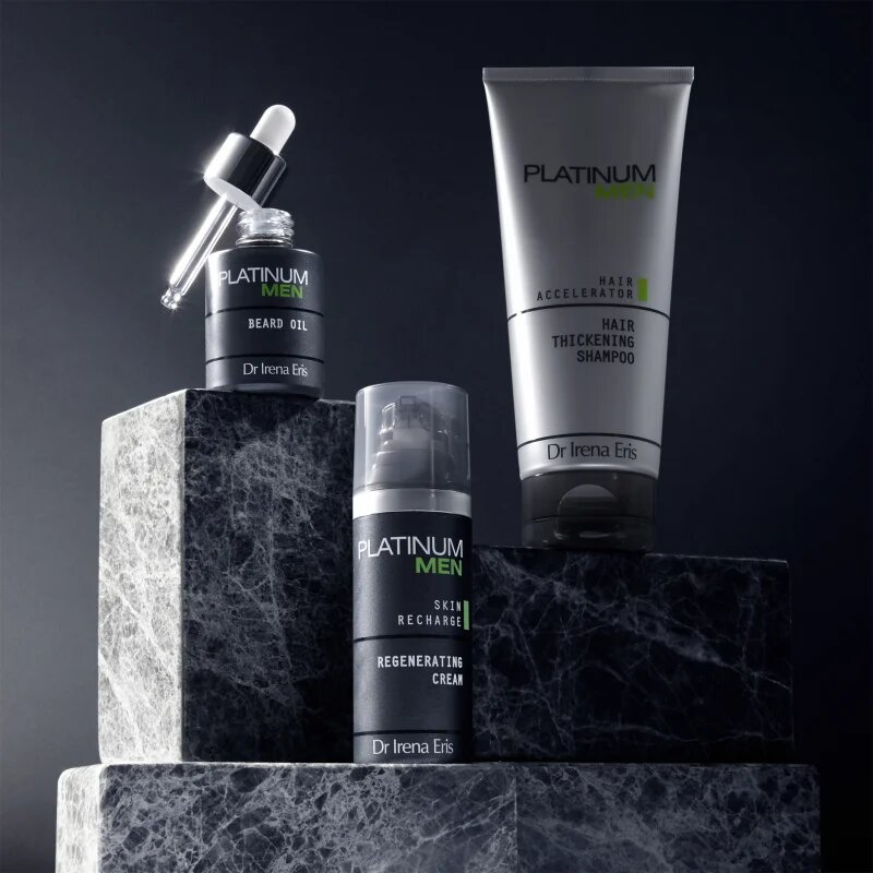 Dr Irena Eris Platinum Men Hair Accelerator шампоан за възобновяване гъстотата на косата 200 мл.