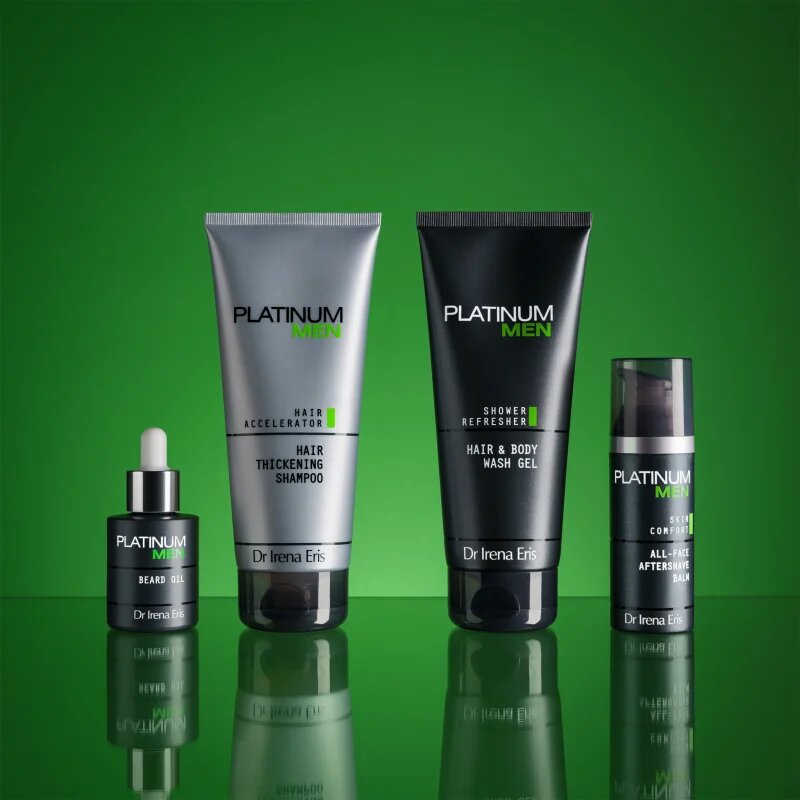 Dr Irena Eris Platinum Men Hair Accelerator шампоан за възобновяване гъстотата на косата 200 мл.