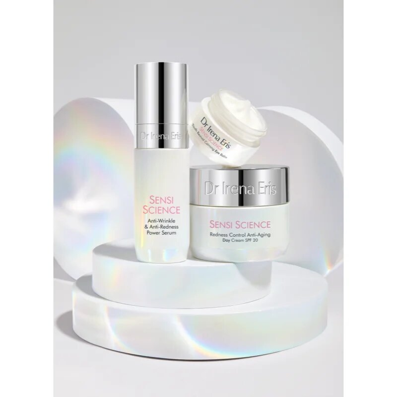 Dr Irena Eris Sensi Science Redness Control Anti-Aging Day Cream интензивен изглаждащ дневен крем против бръчки SPF 20 50 мл.