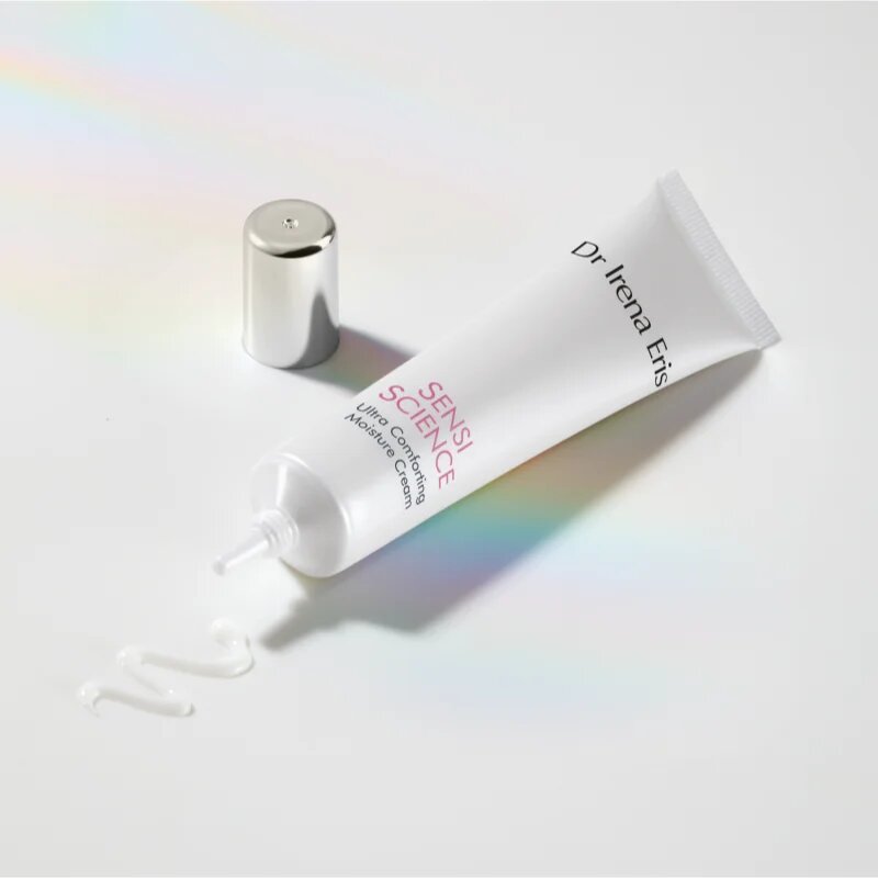 Dr Irena Eris Sensi Science Ultra Comforting Moisture Cream Day & Night хидратиращ крем с противобръчков ефект за чувствителна кожа на лицето 40 мл.