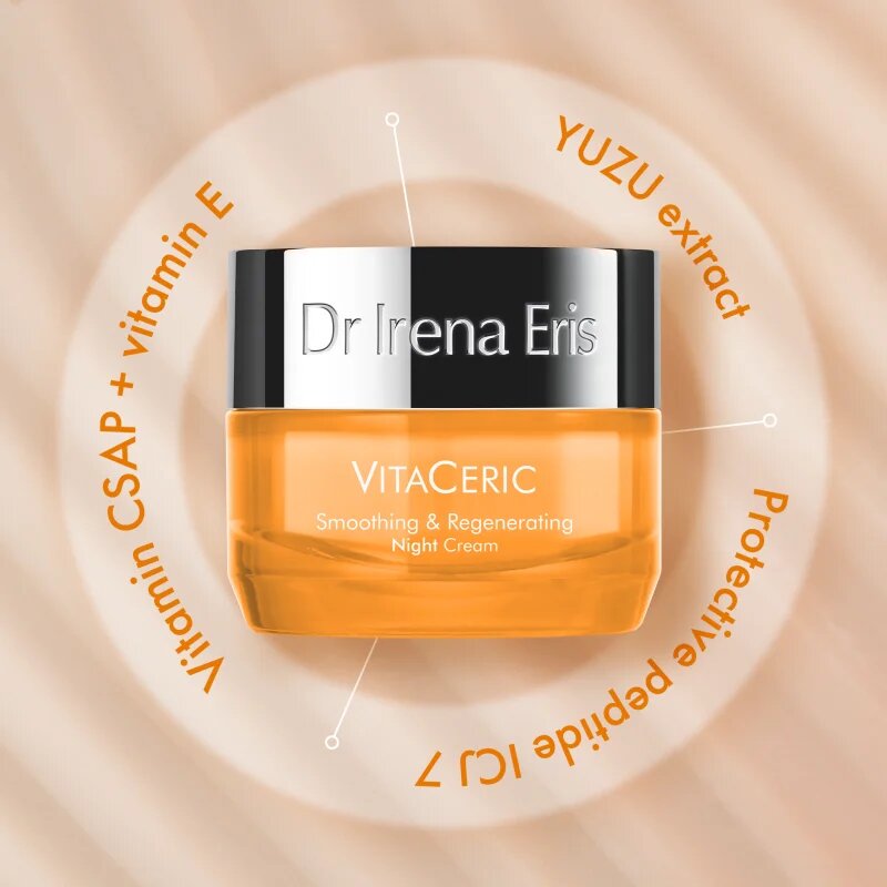 Dr Irena Eris VitaCeric регенериращ нощен крем с изглаждащ ефект 50 мл.