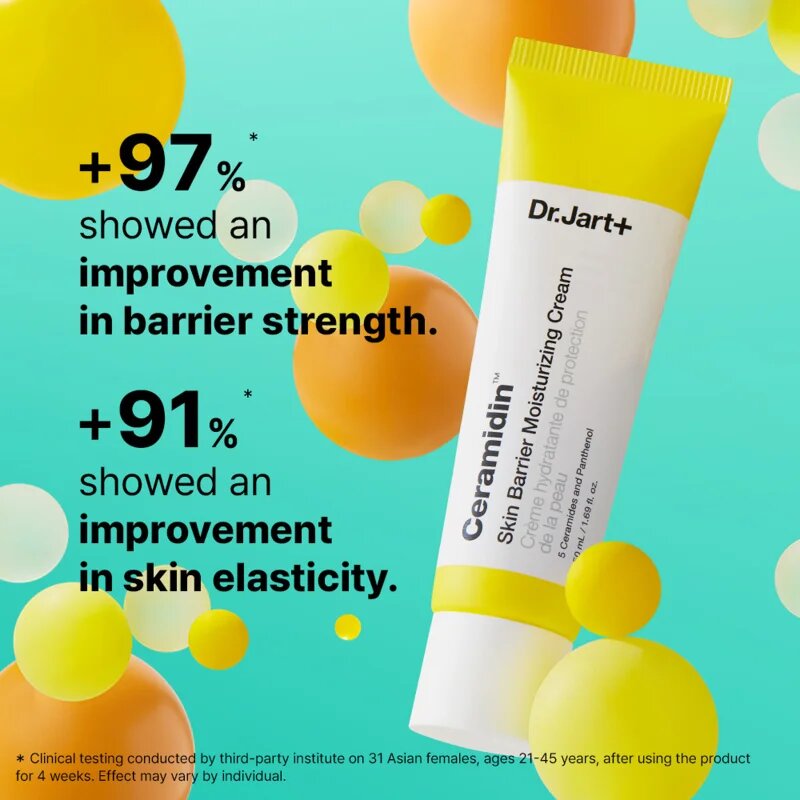 Dr. Jart+ Ceramidin™ Skin Barrier Moisturizing Cream хидратиращ крем с церамиди 50 мл.