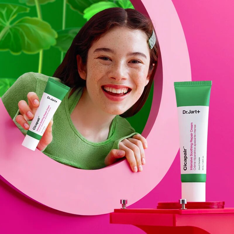 Dr. Jart+ Cicapair™ Intensive Soothing Repair Cream интензивен крем намаляващ зачервяването на кожата 50 мл.