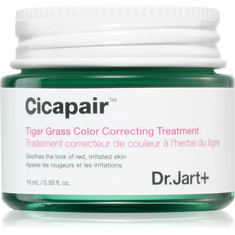 Dr. Jart+ Cicapair™ Tiger Grass Color Correcting Treatment интензивен крем намаляващ зачервяването на кожата 15 мл.