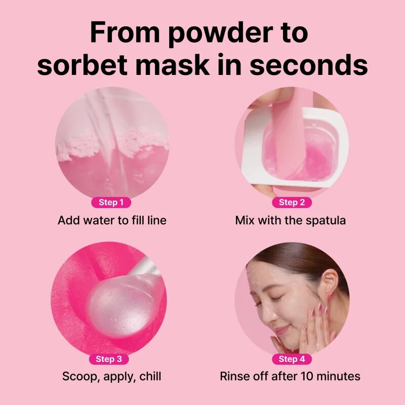 Dr. Jart+ Cryo Sorbet Icy Facial Mask хидратираща маска с охлаждащ ефект 3.06 гр.