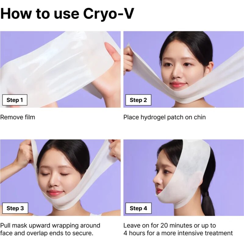 Dr. Jart+ Cryo V-Sculpt Jawline Lifting Mask лифтинг маска 8 гр.