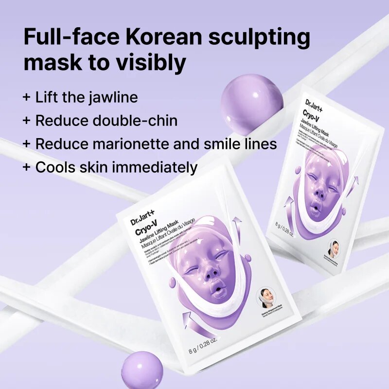 Dr. Jart+ Cryo V-Sculpt Jawline Lifting Mask лифтинг маска 8 гр.