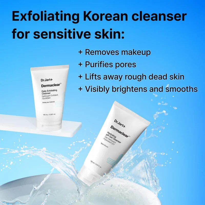Dr. Jart+ Dermaclear™ Exfoliating Cleanser ексфолиращ почистващ гел 100 мл.