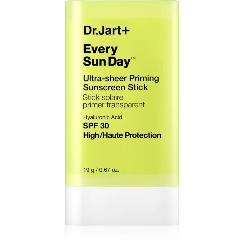 Dr. Jart+ Every Sun Day™ Ultra-Sheer Priming Sunscreen Stick SPF30 слънцезащитен крем в стик SPF 30 19 гр.