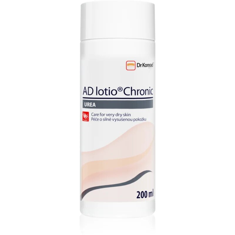 Dr Konrad AD lotio® Chronic тоалетно мляко за тяло за суха или много суха кожа 4% Urea 200 мл.