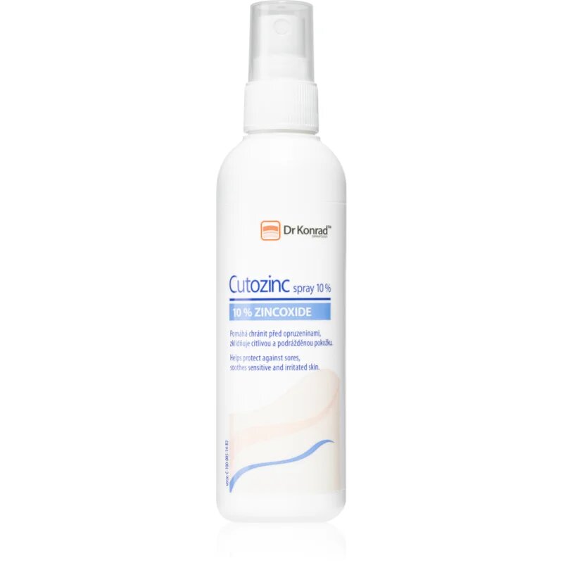 Dr Konrad Cutozinc Spray 10% успокояващ спрей за чувствителна и раздразнена кожа 100 мл.