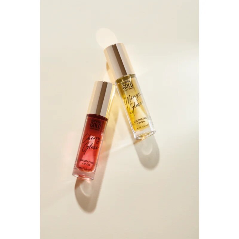 Dripping Gold Hydrating Cherry Gloss масло от нар с хидратиращ ефект цвят Cherry 38 мл.