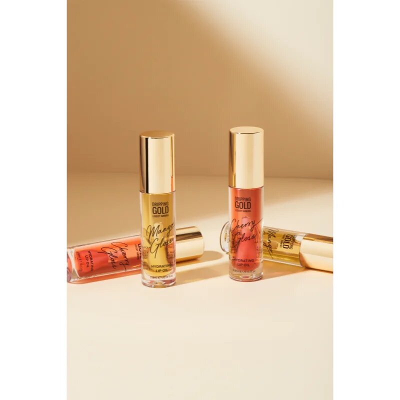 Dripping Gold Hydrating Cherry Gloss масло от нар с хидратиращ ефект цвят Cherry 38 мл.
