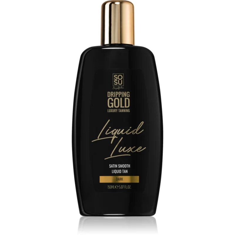 Dripping Gold Luxury Tanning Liquid Luxe автобронзираща вода за тяло Dark 150 мл.