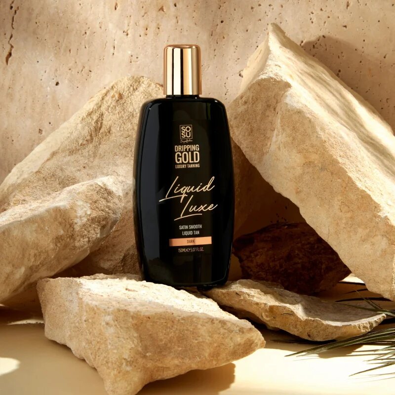 Dripping Gold Luxury Tanning Liquid Luxe автобронзираща вода за тяло Dark 150 мл.