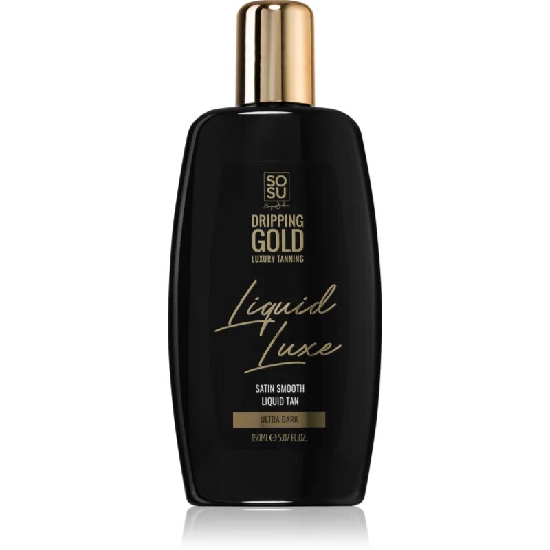 Dripping Gold Luxury Tanning Liquid Luxe автобронзираща вода за тяло Ultra Dark 150 мл.