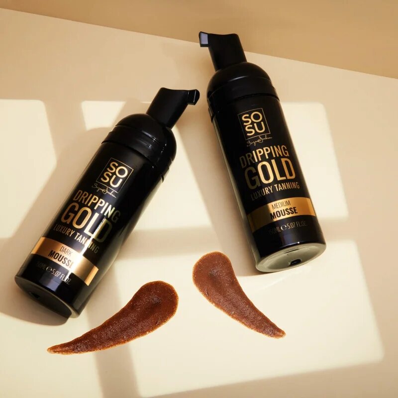 Dripping Gold Luxury Tanning Mousse автобронзант-мус цвят Medium 150 мл.