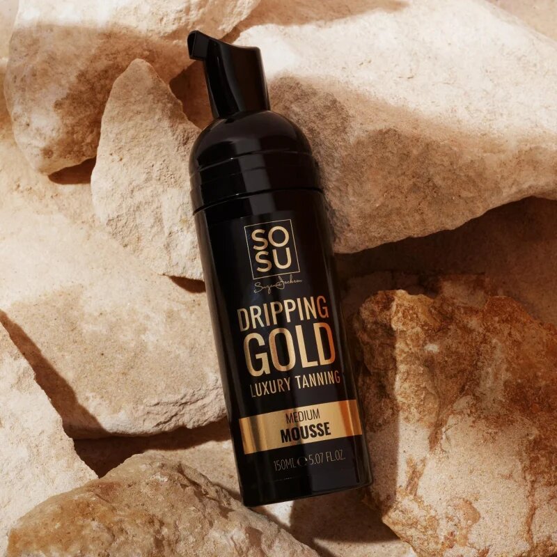 Dripping Gold Luxury Tanning Mousse автобронзант-мус цвят Medium 150 мл.
