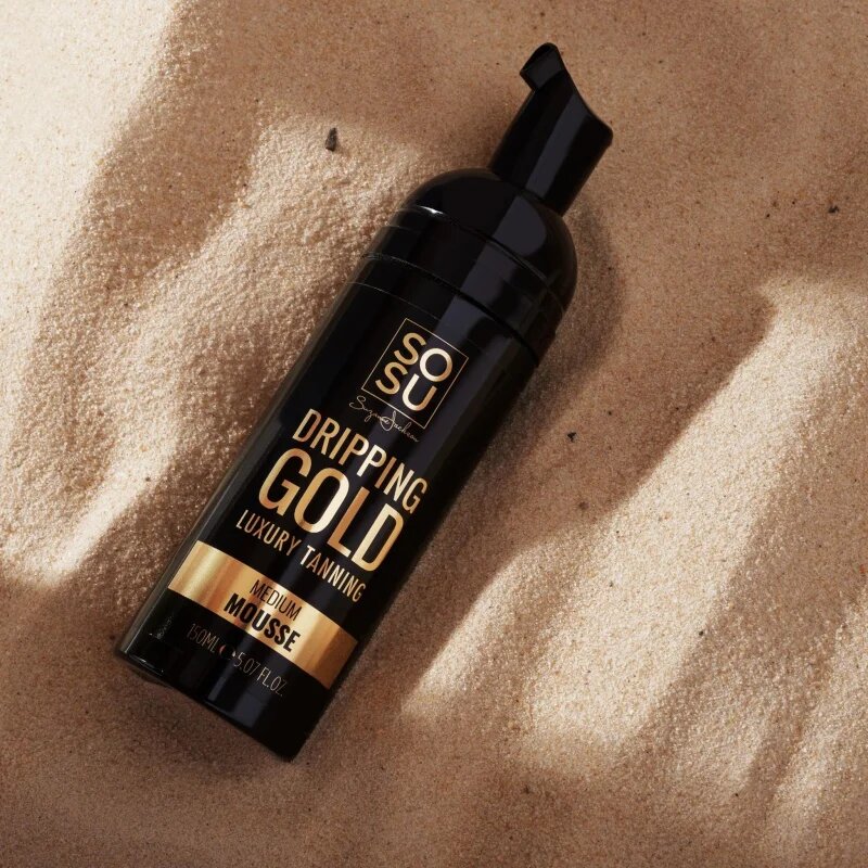 Dripping Gold Luxury Tanning Mousse автобронзант-мус цвят Medium 150 мл.
